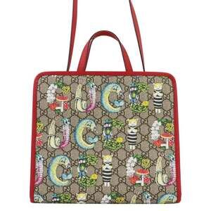 GUCCI Authentic Cream Tote Bag